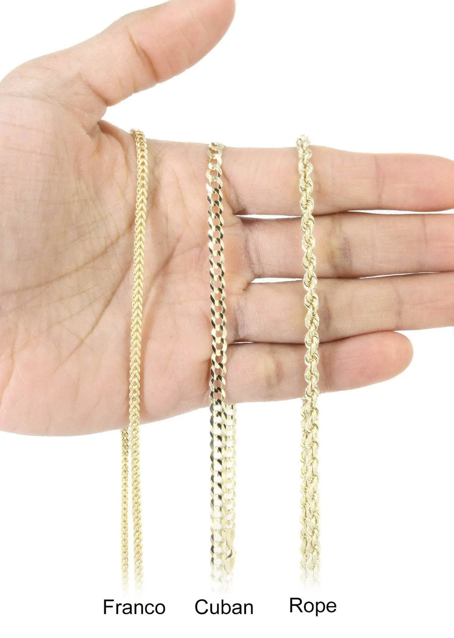 10K Yellow Gold Dog Tag Diamond Necklace  | 1.47 Carats