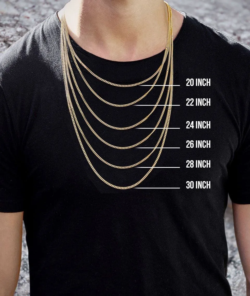 10K Yellow Gold Pharaoh Diamond Necklace  | 0.25 Carats
