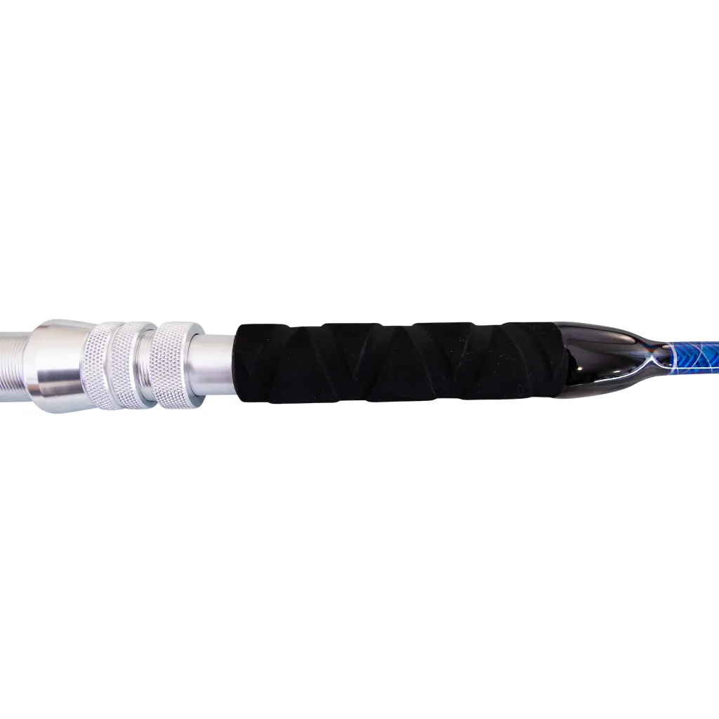 130lb Bent Butt Roller Rod with Swivel Roller Tip "The Wahoo Runner