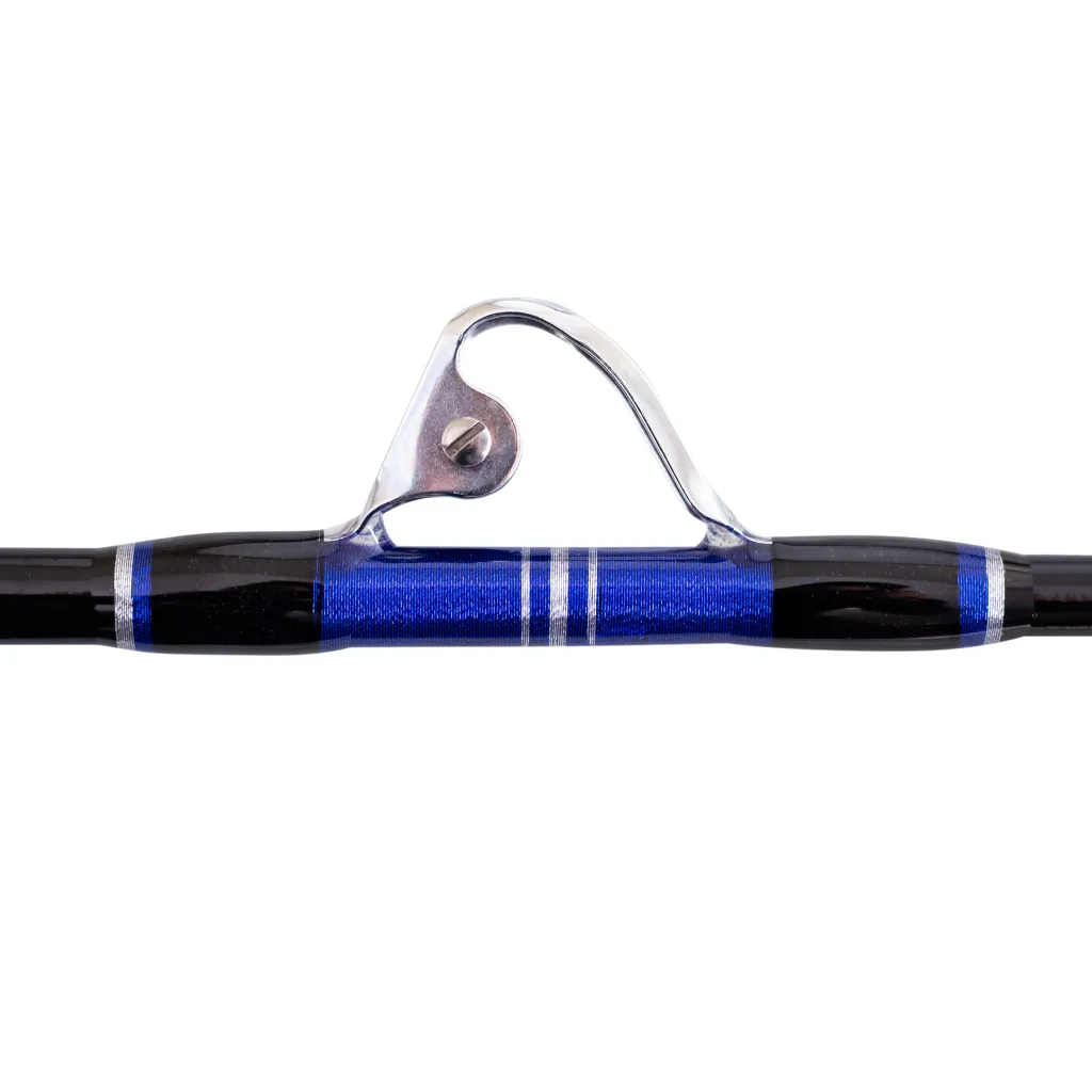 130lb Bent Butt Roller Rod with Swivel Roller Tip "The Wahoo Runner