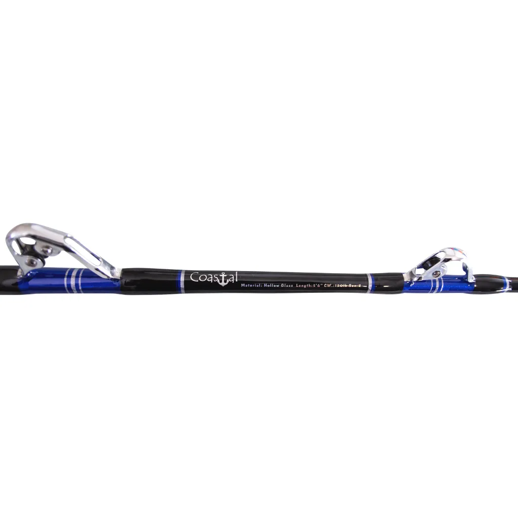 130lb Bent Butt Roller Rod with Swivel Roller Tip "The Wahoo Runner