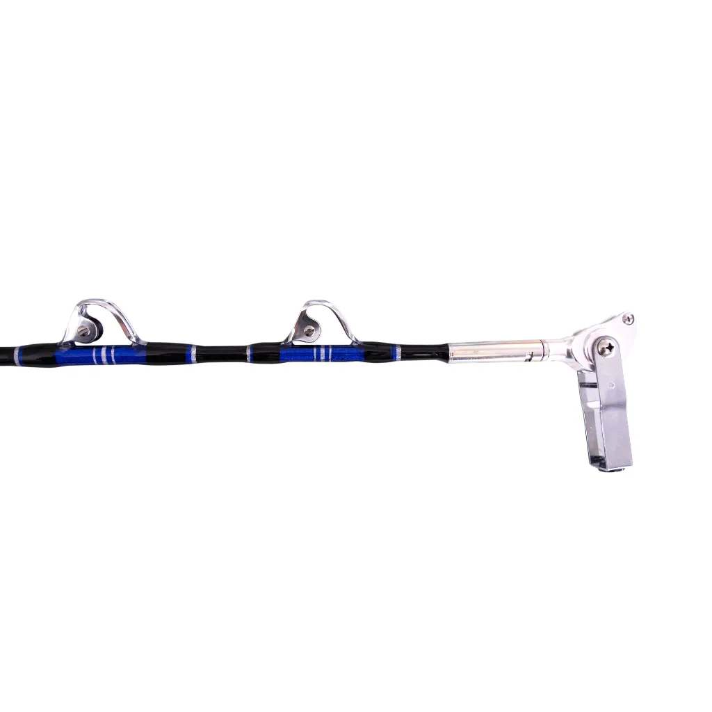 130lb Bent Butt Roller Rod with Swivel Roller Tip "The Wahoo Runner