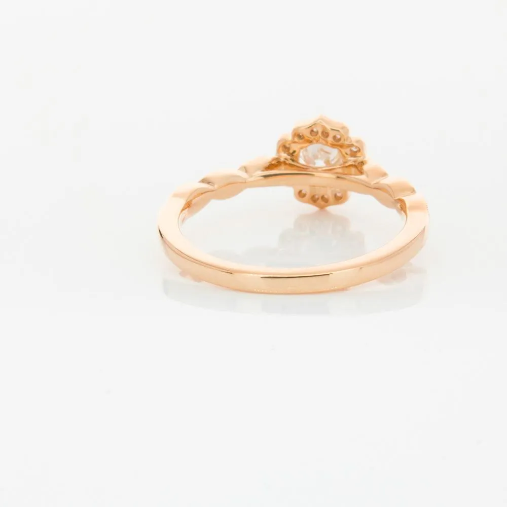 18ct Rose Gold .40ct Diamond Paramount Ring