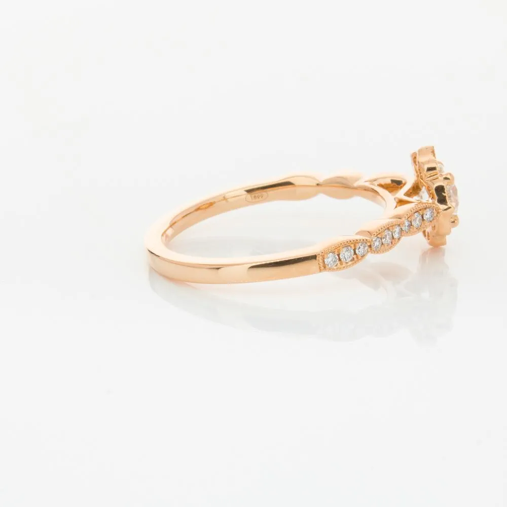 18ct Rose Gold .40ct Diamond Paramount Ring