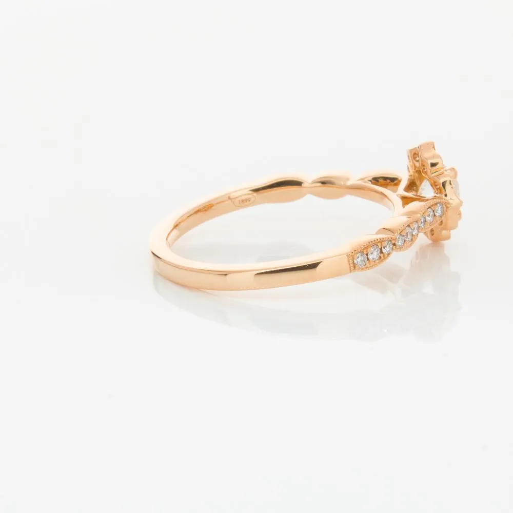 18ct Rose Gold .40ct Diamond Paramount Ring