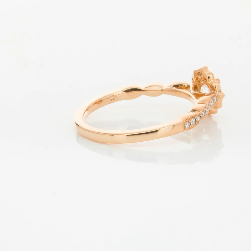 18ct Rose Gold .40ct Diamond Paramount Ring