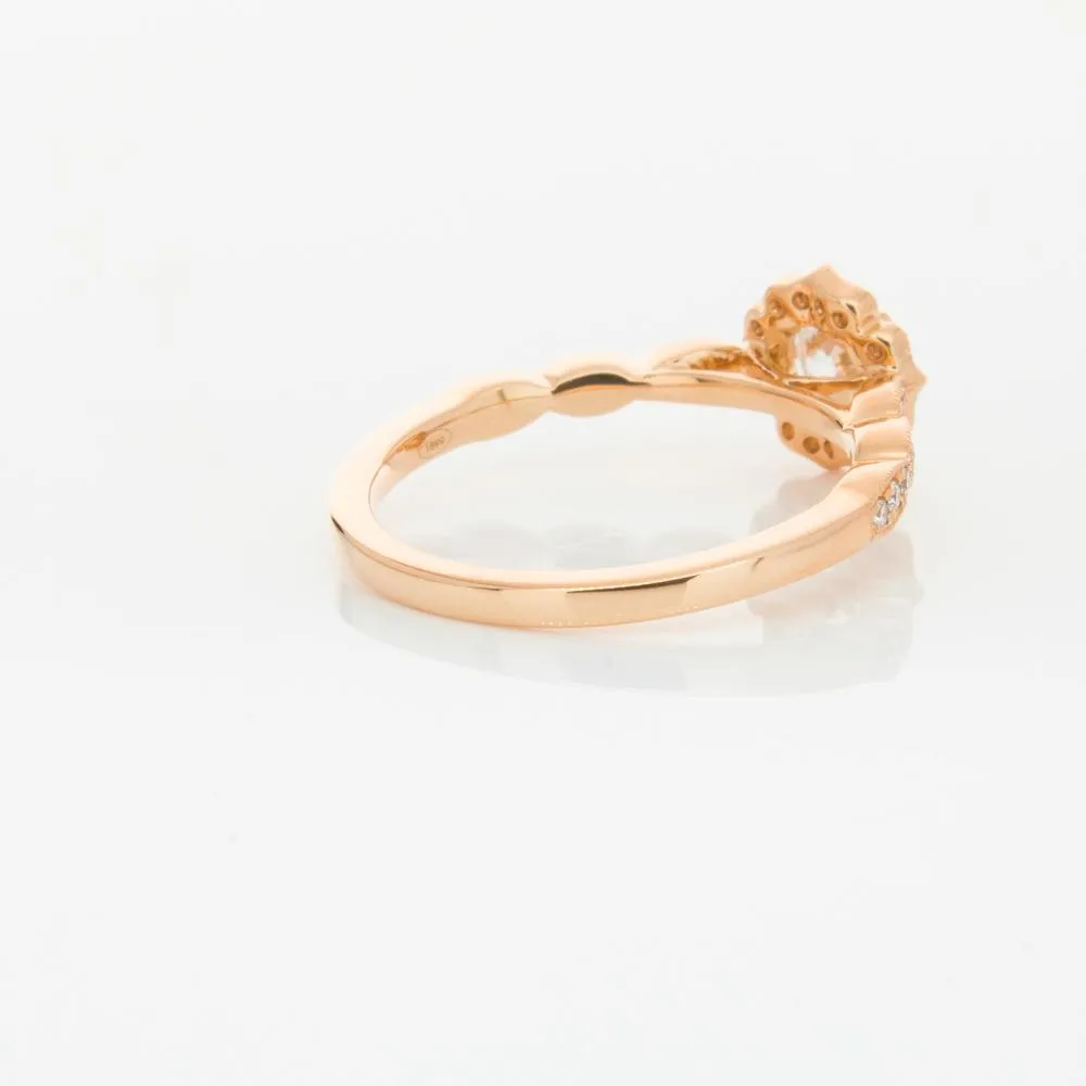 18ct Rose Gold .40ct Diamond Paramount Ring