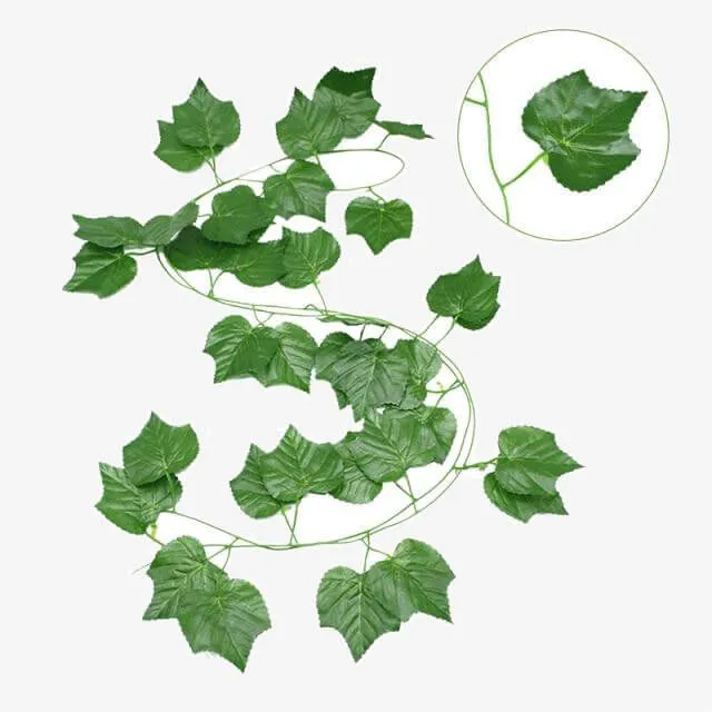 230cm Vivid Artificial Plants Creeper Grape Green Leaf Ivy