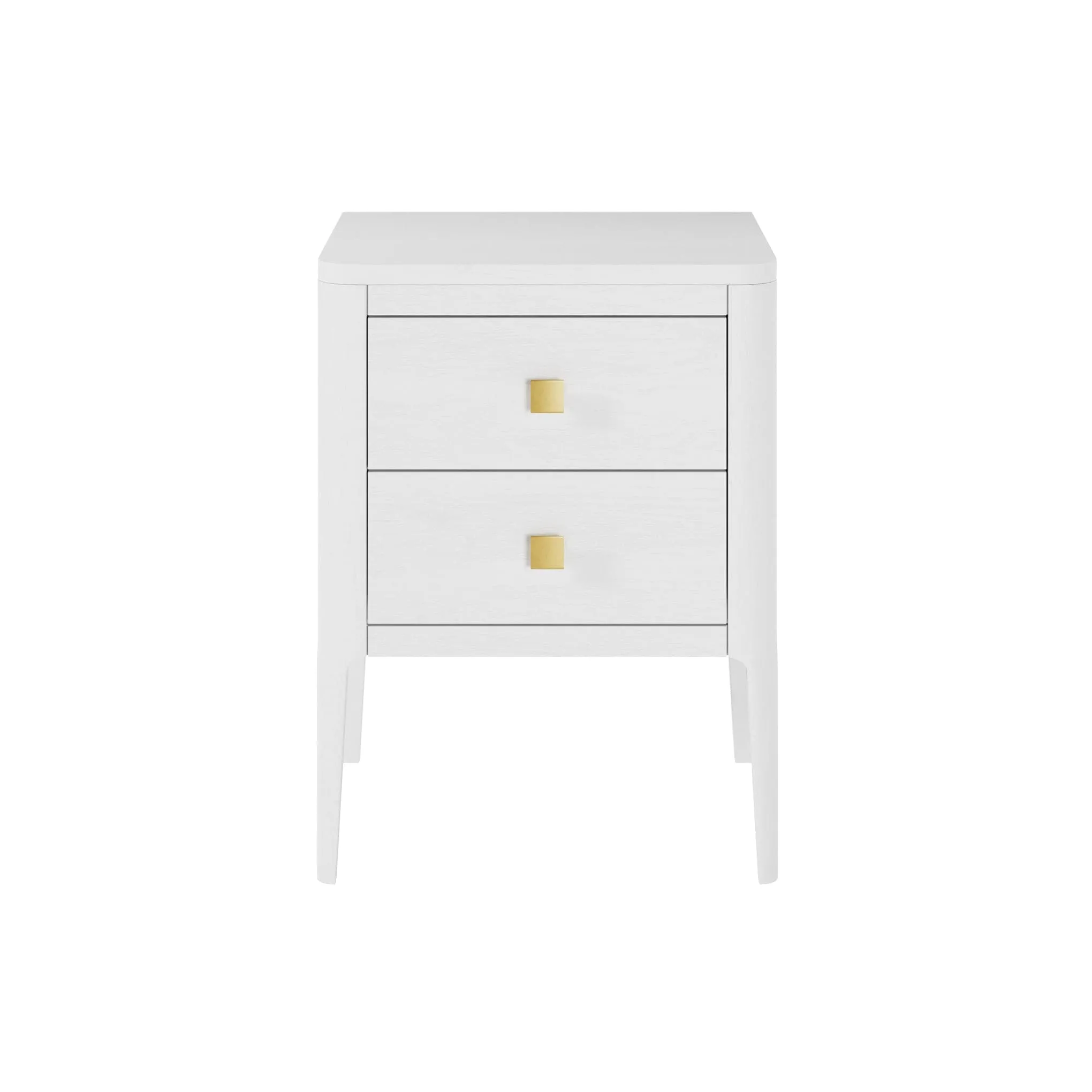 Abberley Bedside - White