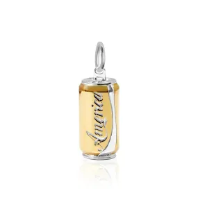 Amer-I-can Soda Charm Solid Gold