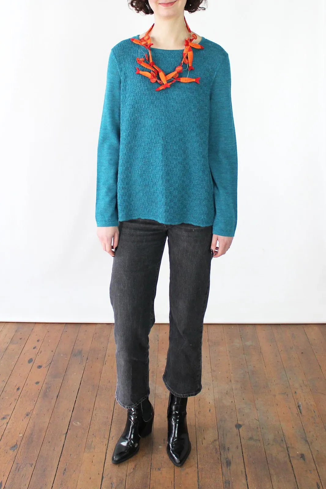 Baby Alpaca Textura Pullover