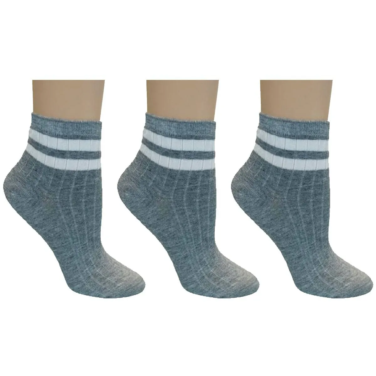 Bamboo Ladies Quarter Hi Performance Socks Multi-Packs