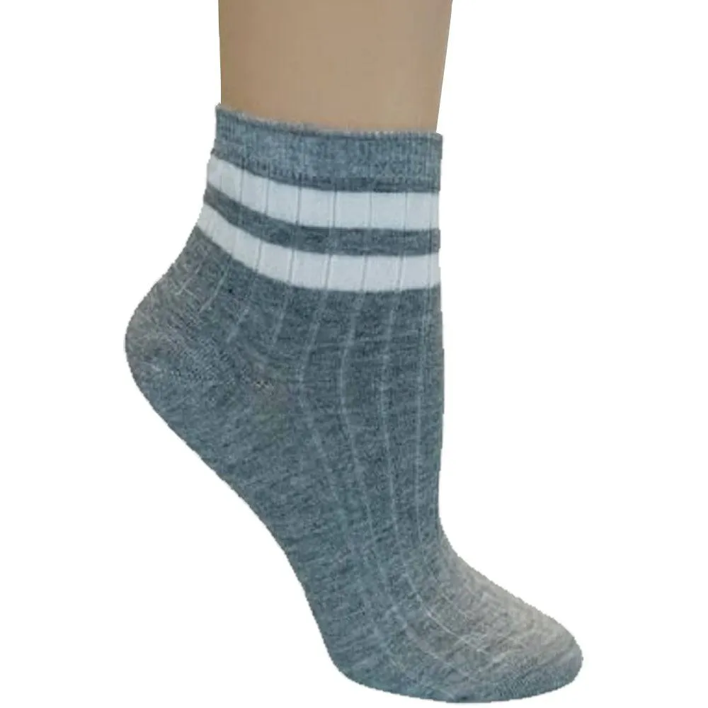 Bamboo Ladies Quarter Hi Performance Socks Multi-Packs