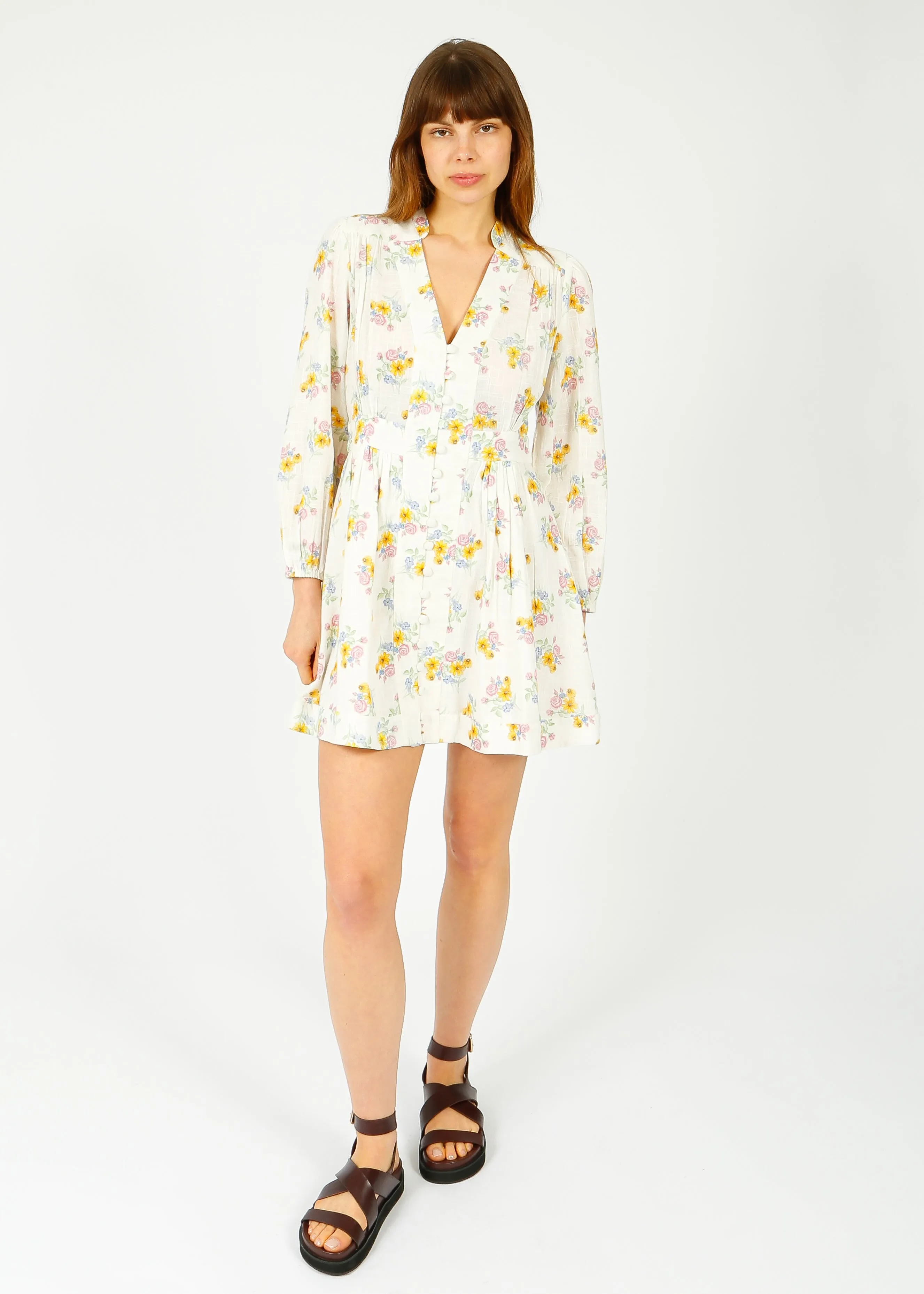 BER Ronda Short Dress in Summer Print