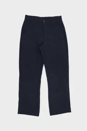 Cafe Pant - Navy Butcher Linen