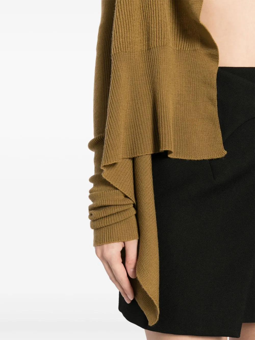 Cardigan In Short Wrap Honey