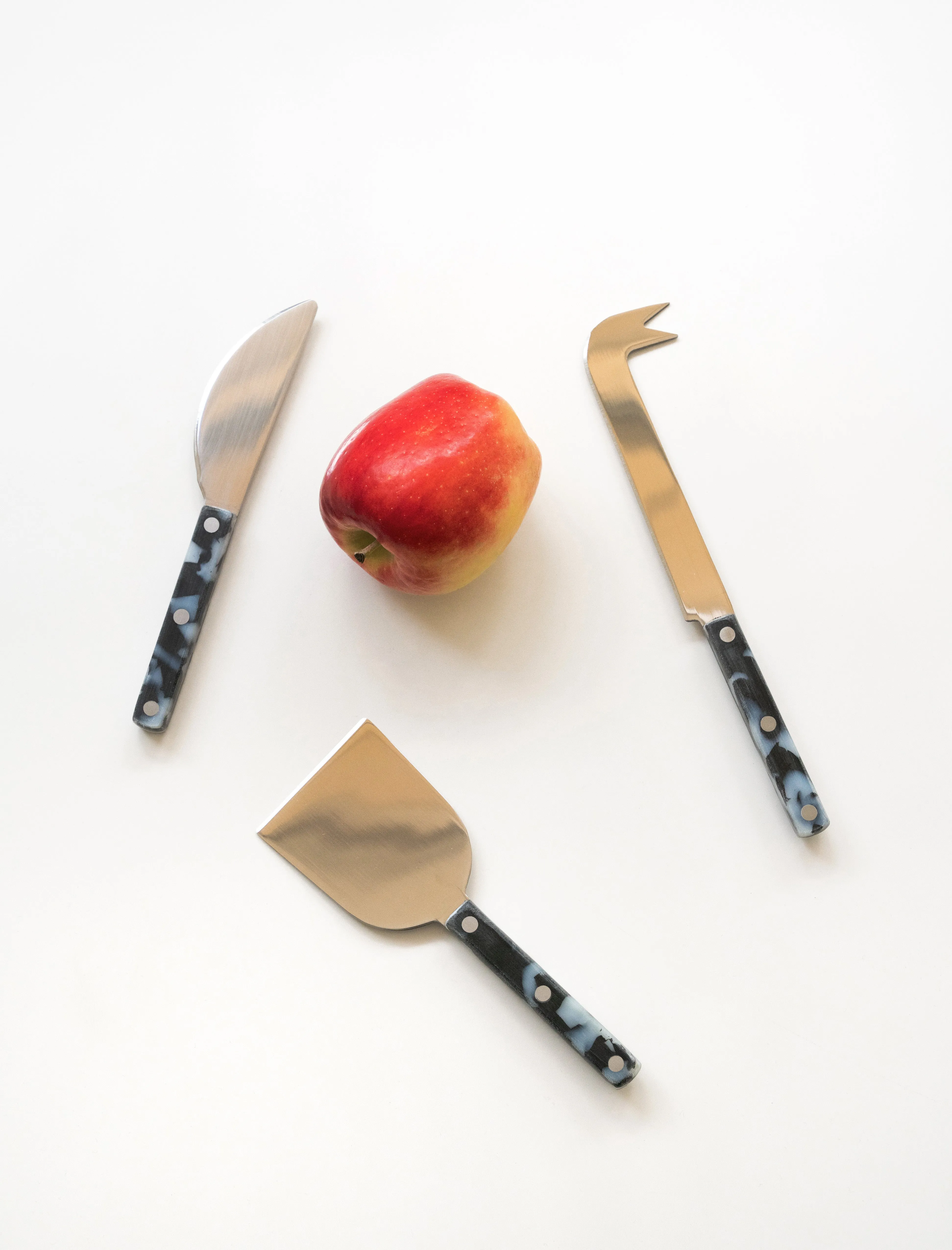 Cheese Knives Set B W