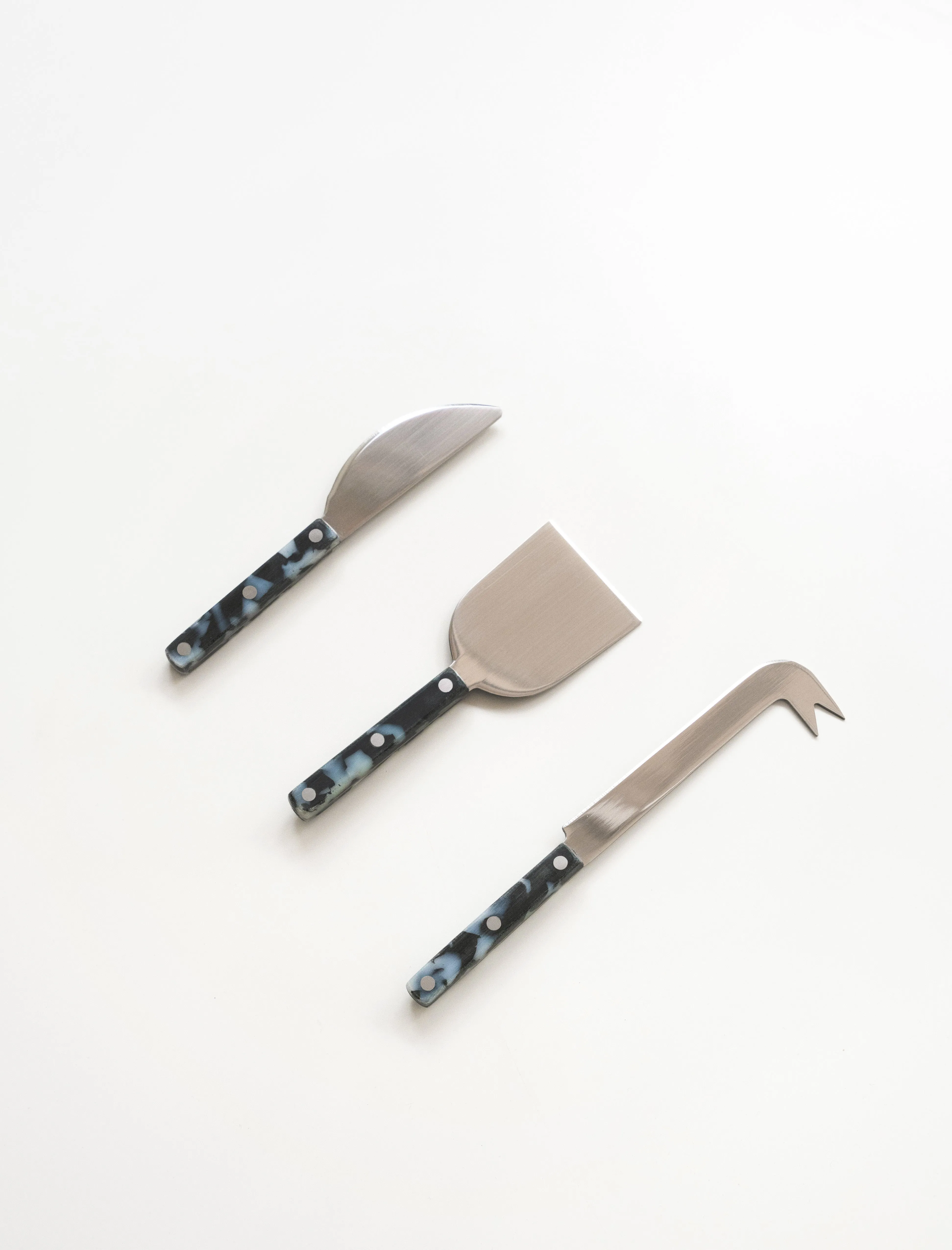 Cheese Knives Set B W