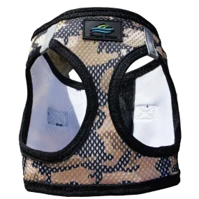 Choke-Free Mesh Harness | Brown Camo