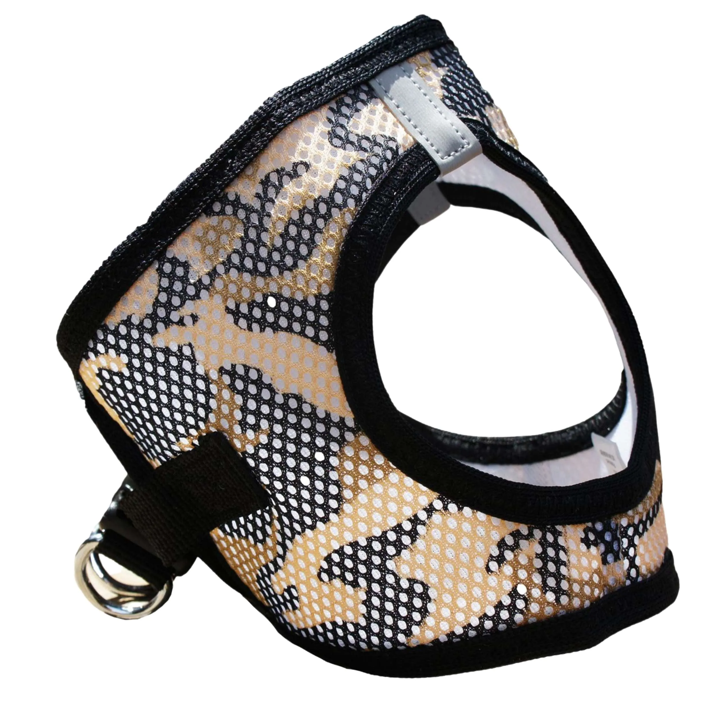 Choke-Free Mesh Harness | Brown Camo