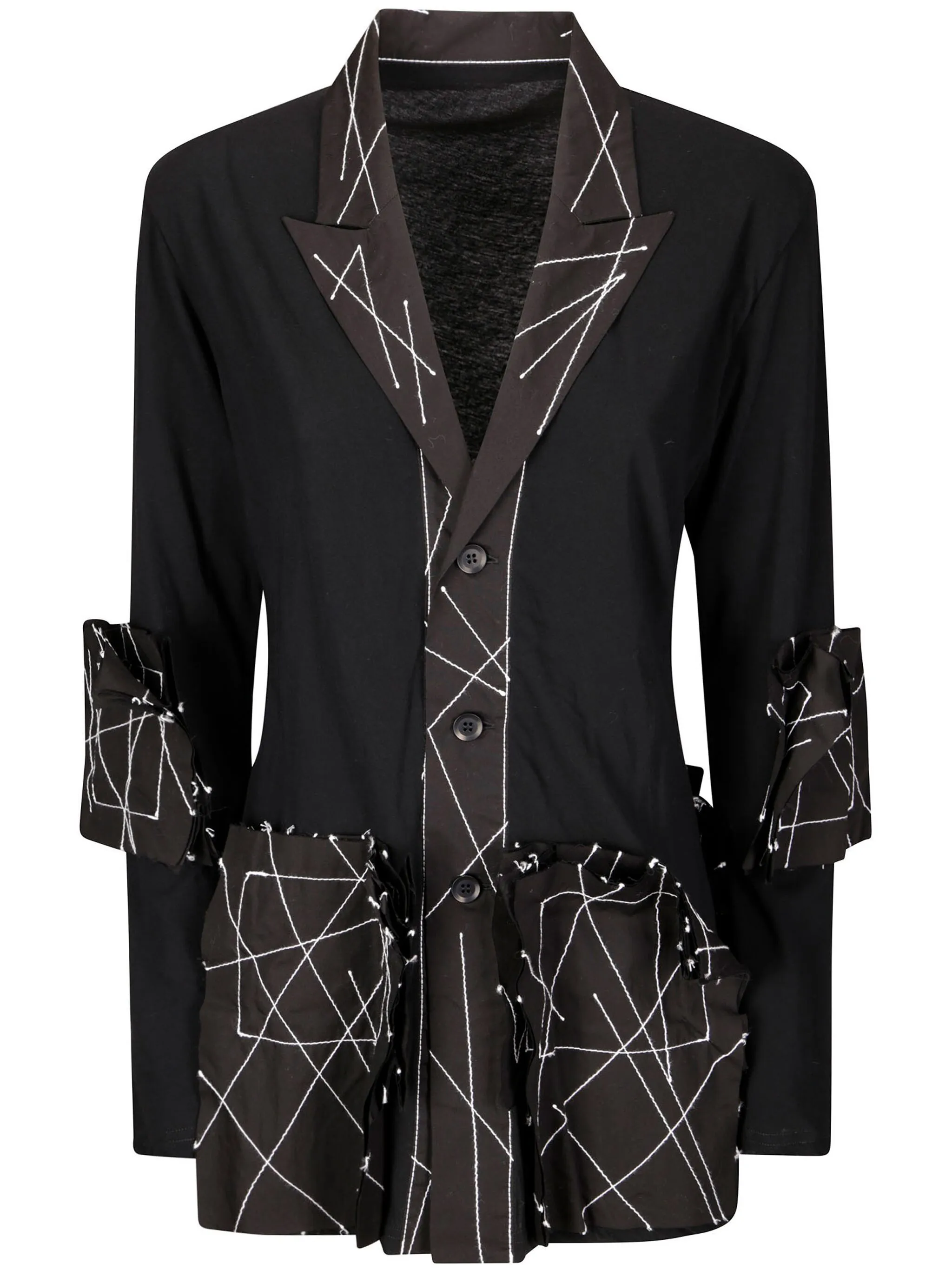 Combi Random Embroidery Jacket