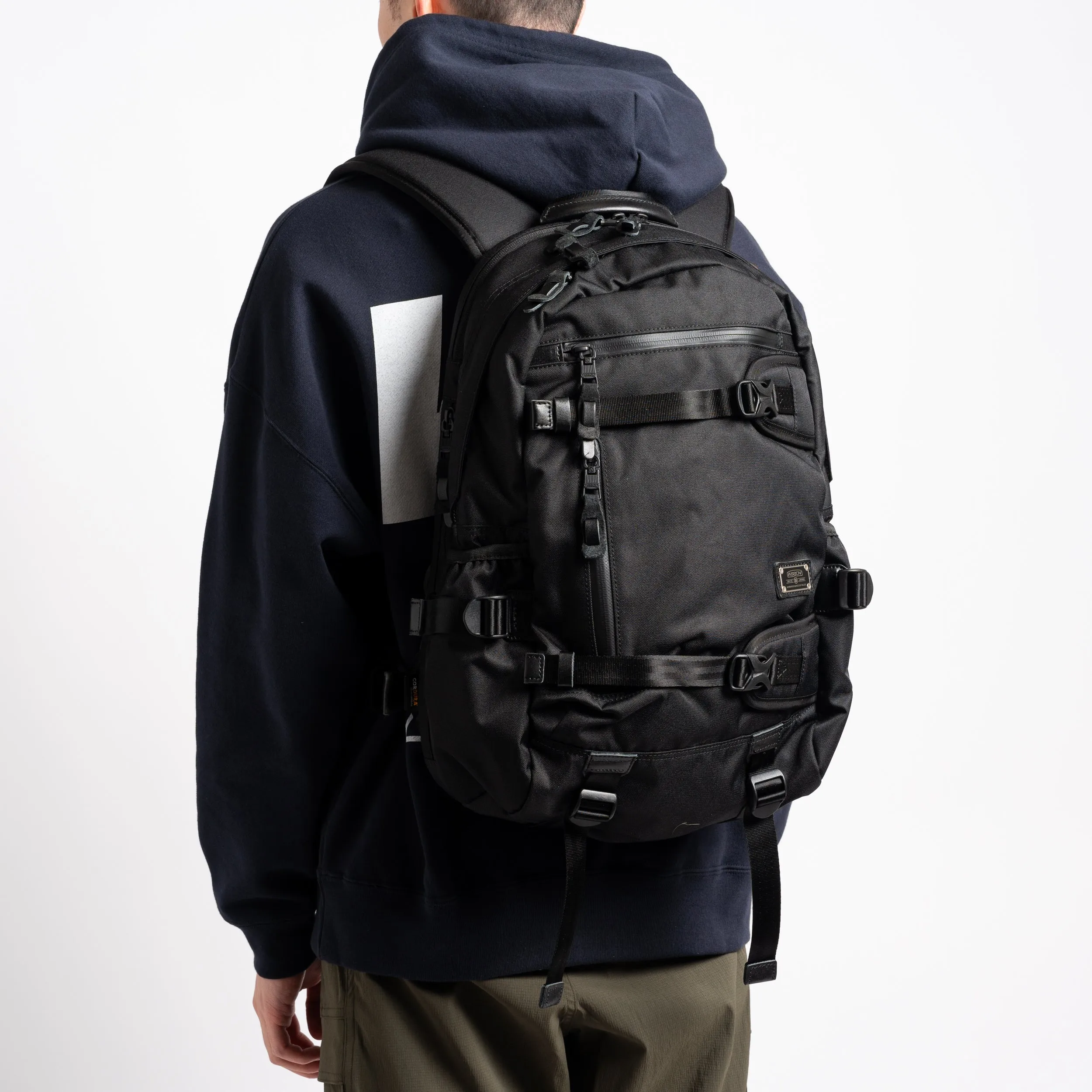 Cordura Dobby 305D Day Bag Black 061407-10