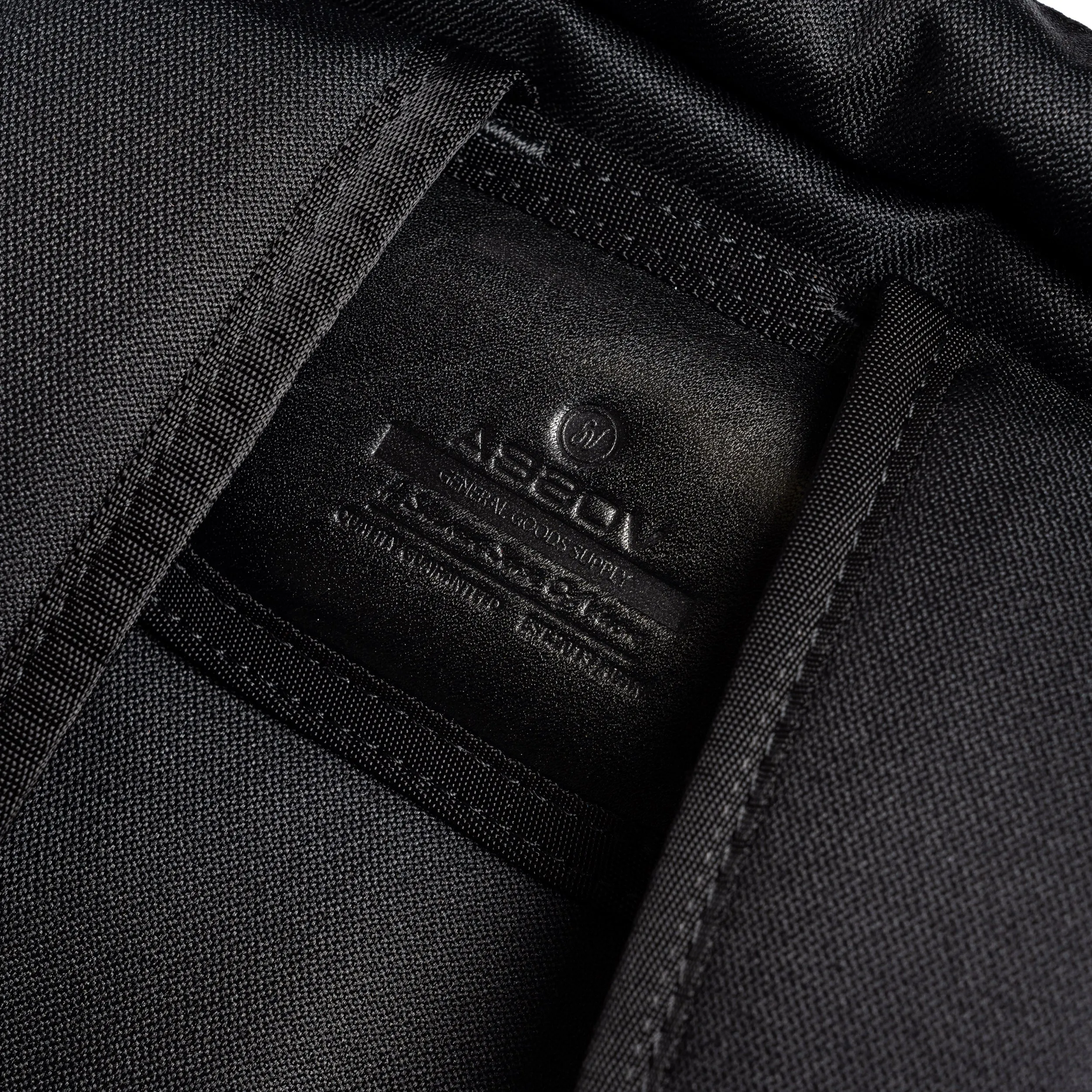 Cordura Dobby 305D Day Bag Black 061407-10