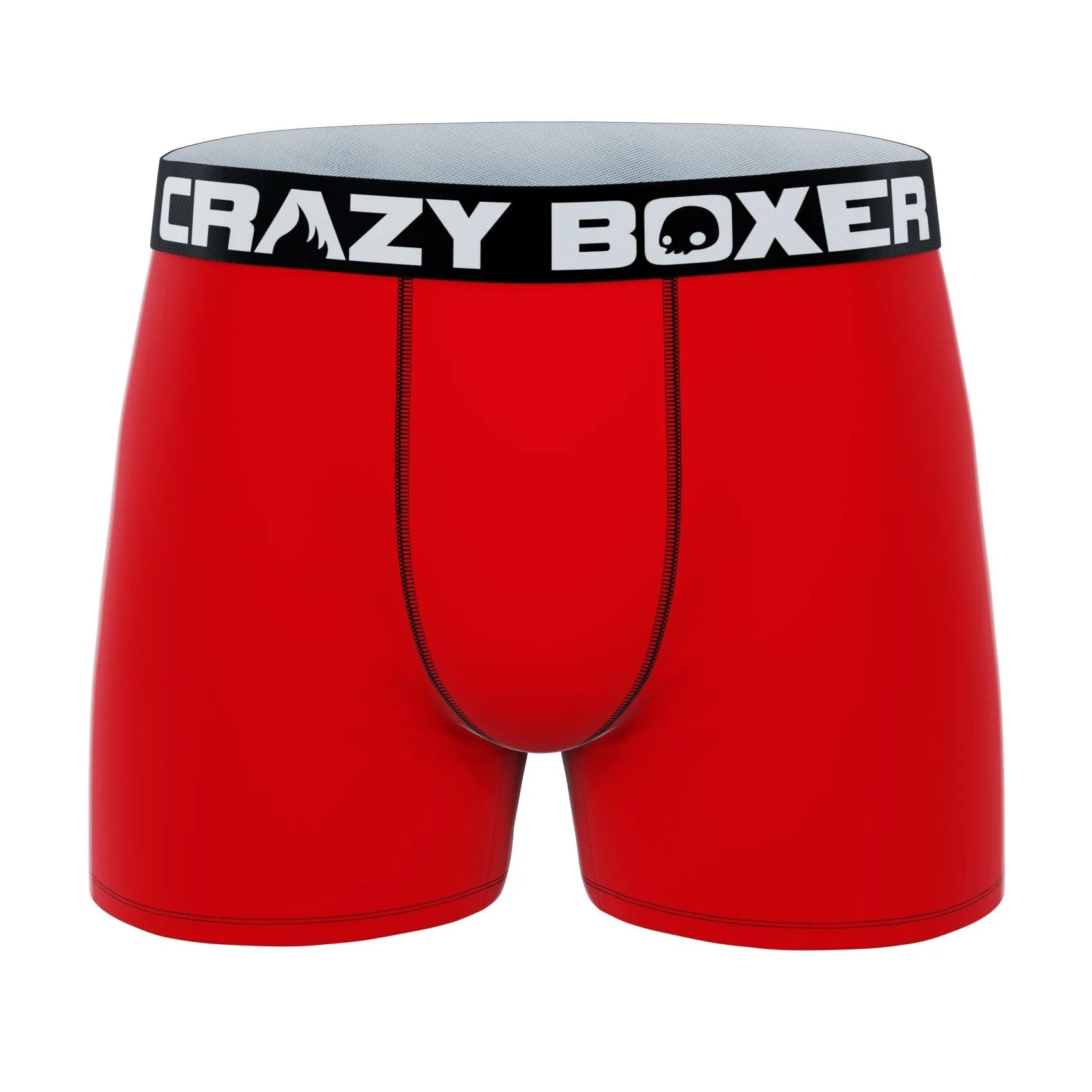 CRAZYBOXER Outdoor Bear-Lion-Deer Men's Boxer Briefs (5 pack)
