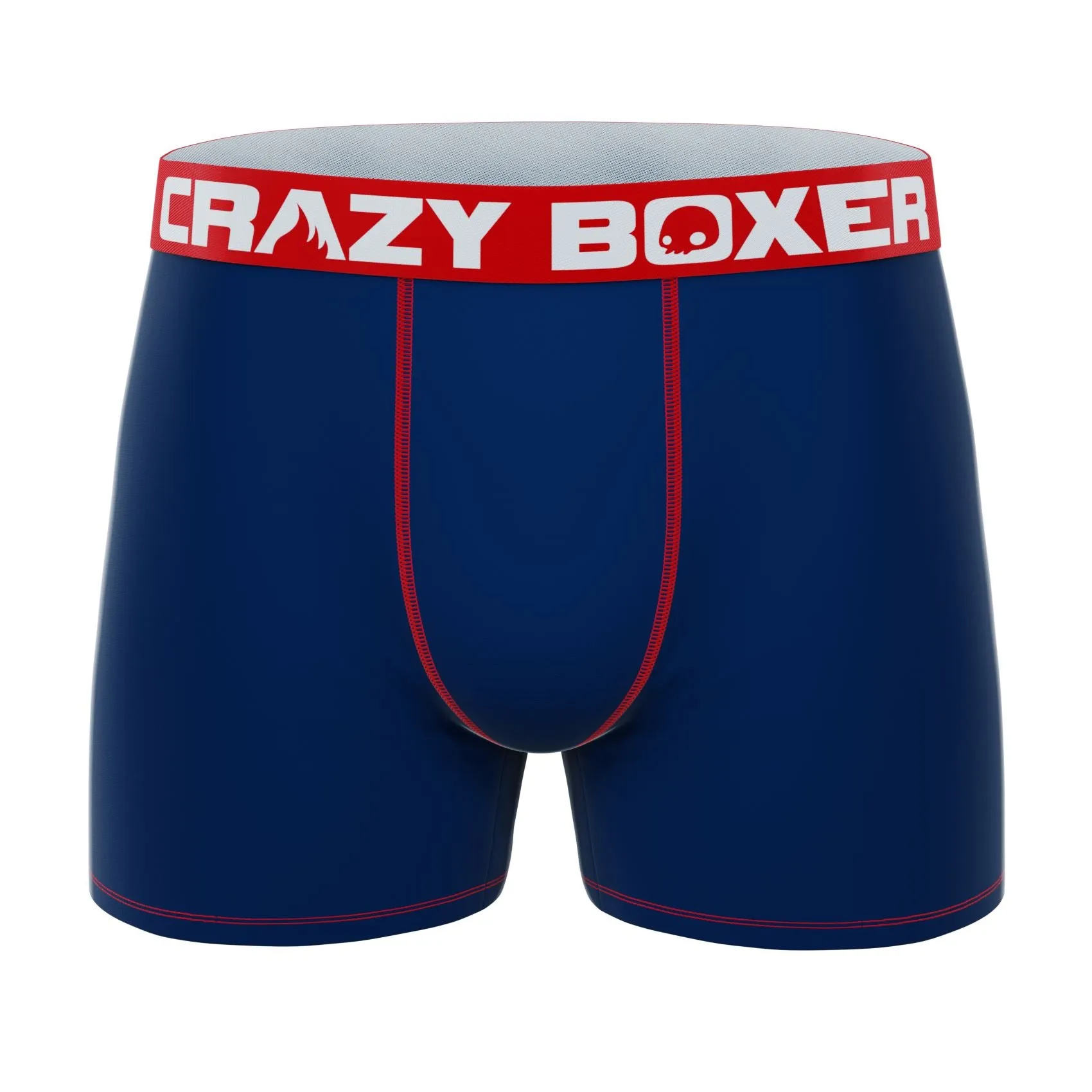 CRAZYBOXER Outdoor Bear-Lion-Deer Men's Boxer Briefs (5 pack)