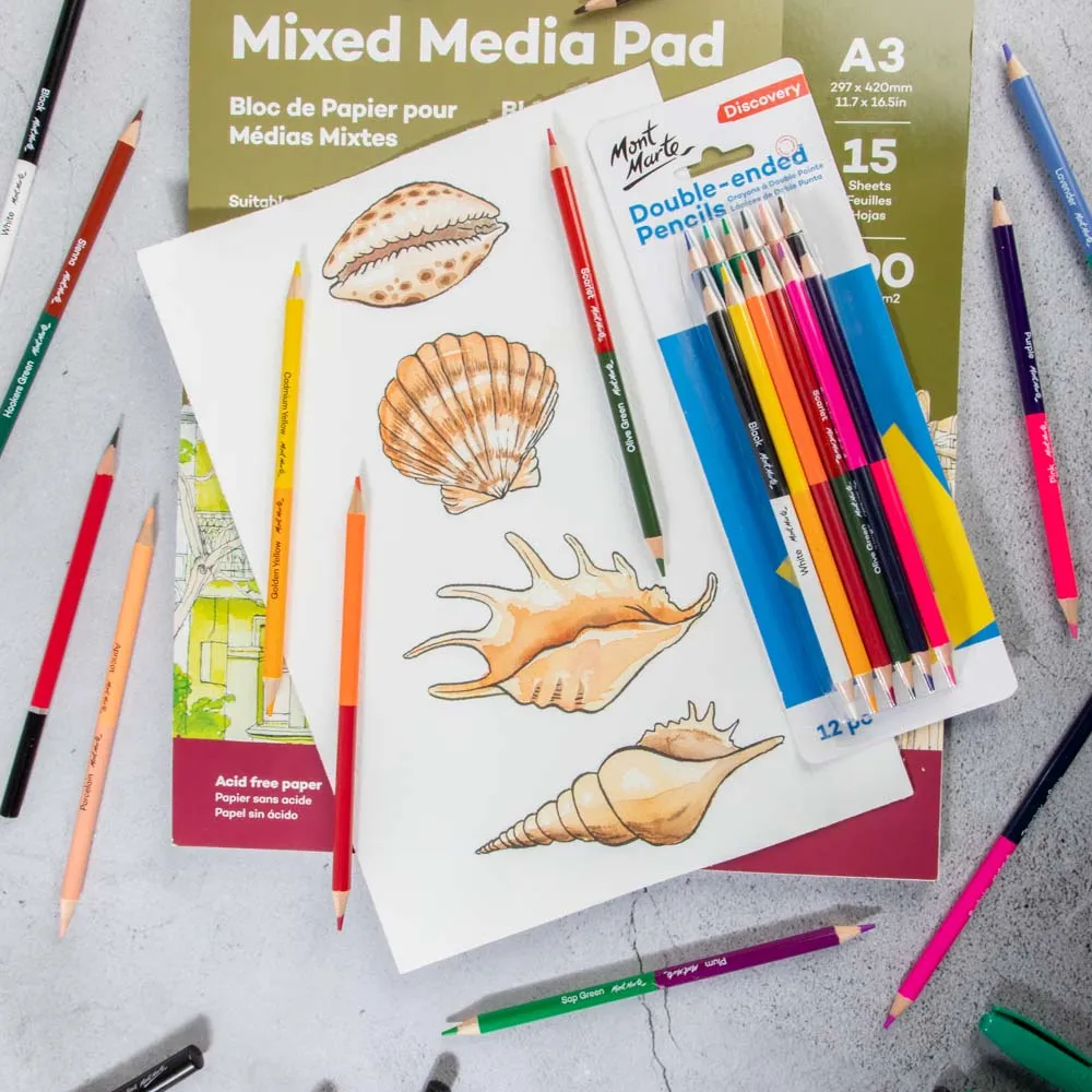 Double-ended Pencils Discovery 12pc