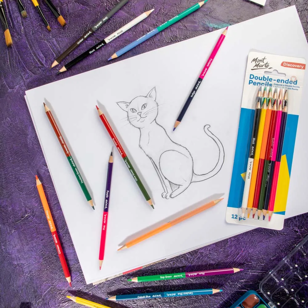 Double-ended Pencils Discovery 12pc