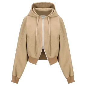 Eco-Poly Two-Way Zip Hoodie