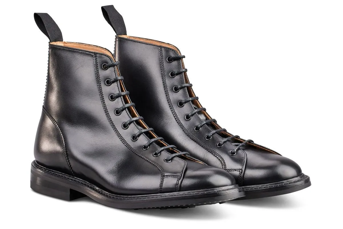 Ethan Monkey Boot - Black Calf