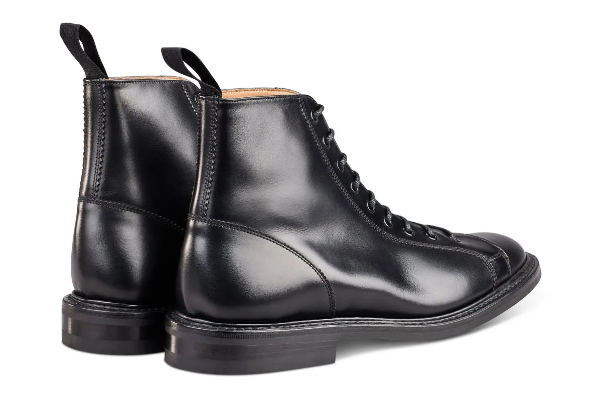 Ethan Monkey Boot - Black Calf