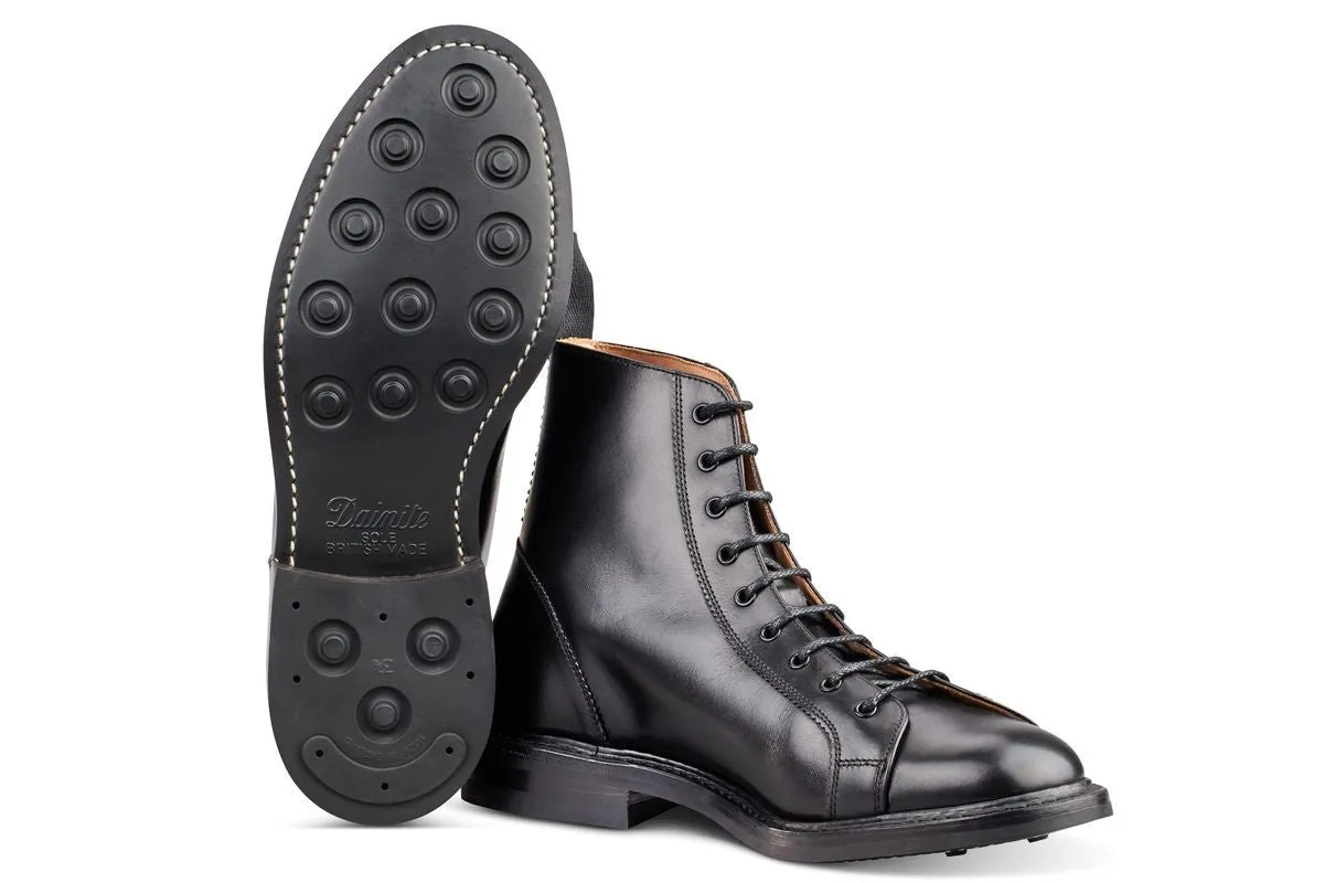 Ethan Monkey Boot - Black Calf
