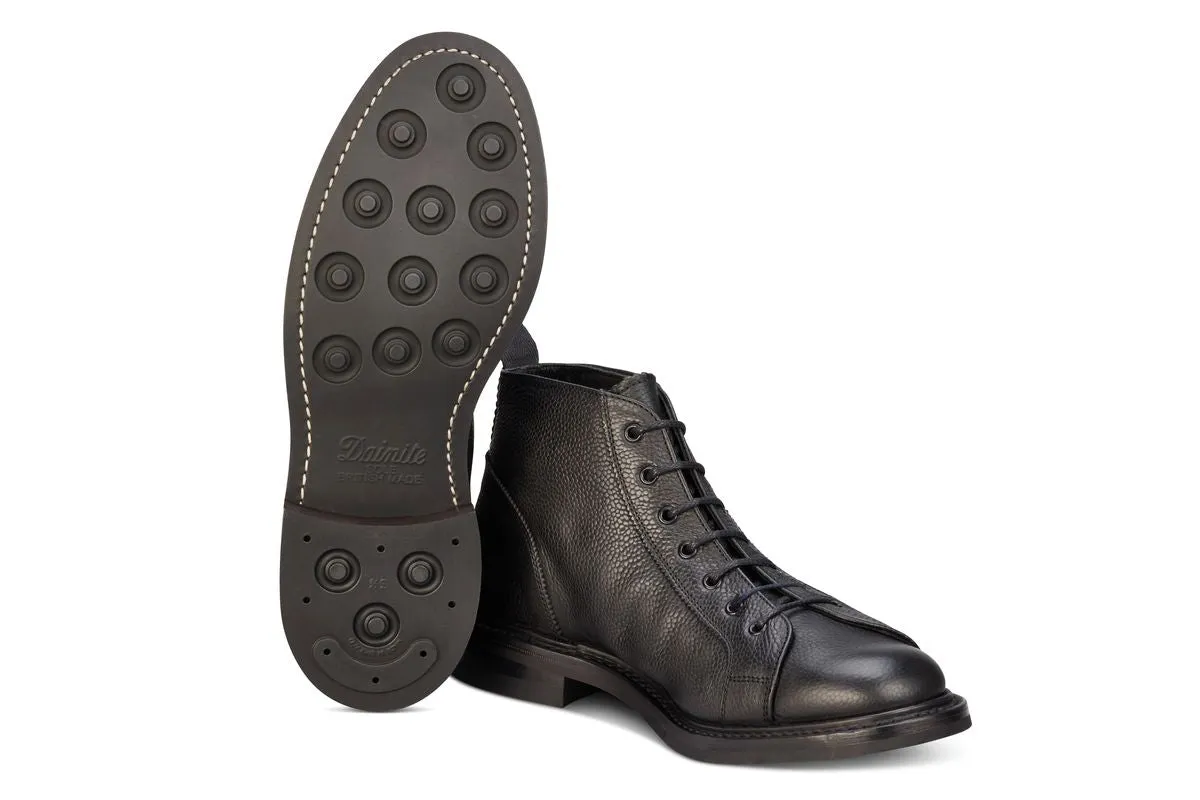 Ethan Monkey Boot - Black Olivvia Scotch Grain