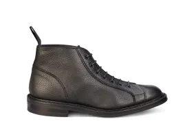Ethan Monkey Boot - Black Olivvia Scotch Grain
