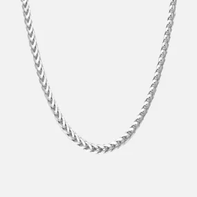 Franco Chain - White Gold