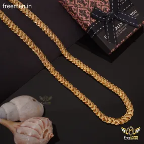 Freemen Appealing Nice Lotus Golden Chain for Men - FM288