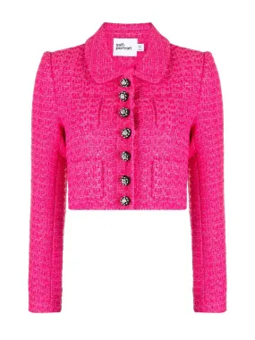 Fuchsia Boucle Jacket