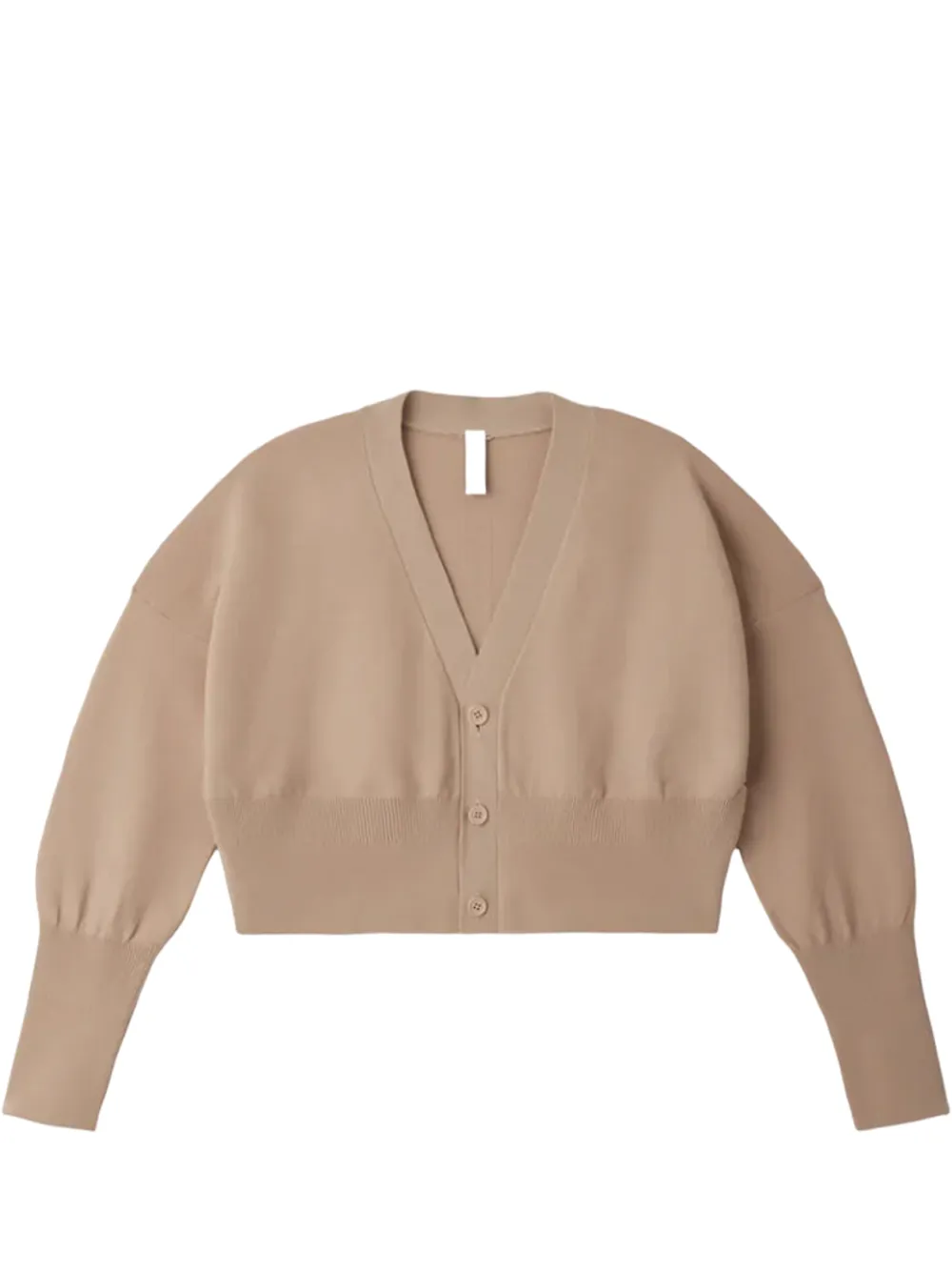 Garter Cropped Cardigan