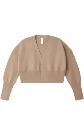 Garter Cropped Cardigan