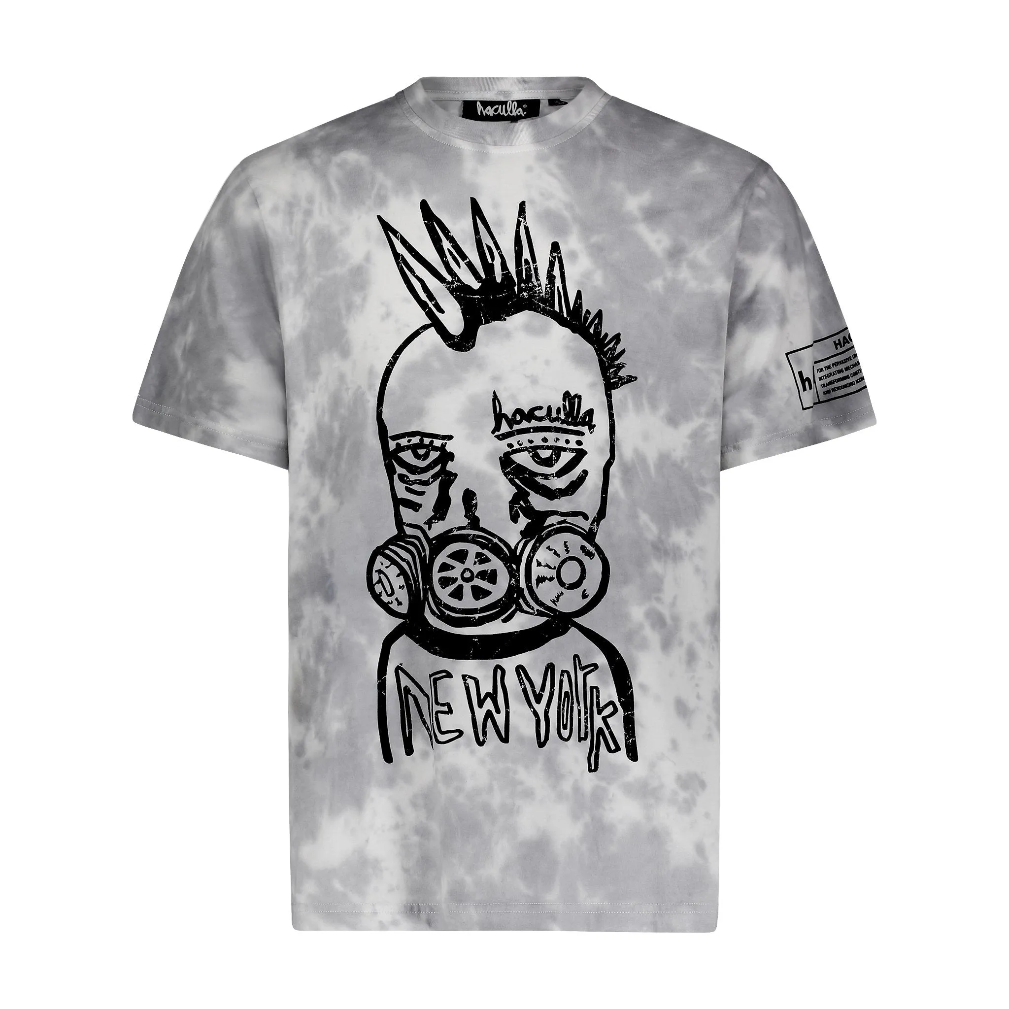 GAS MASK TEE GREY