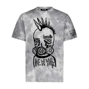 GAS MASK TEE GREY