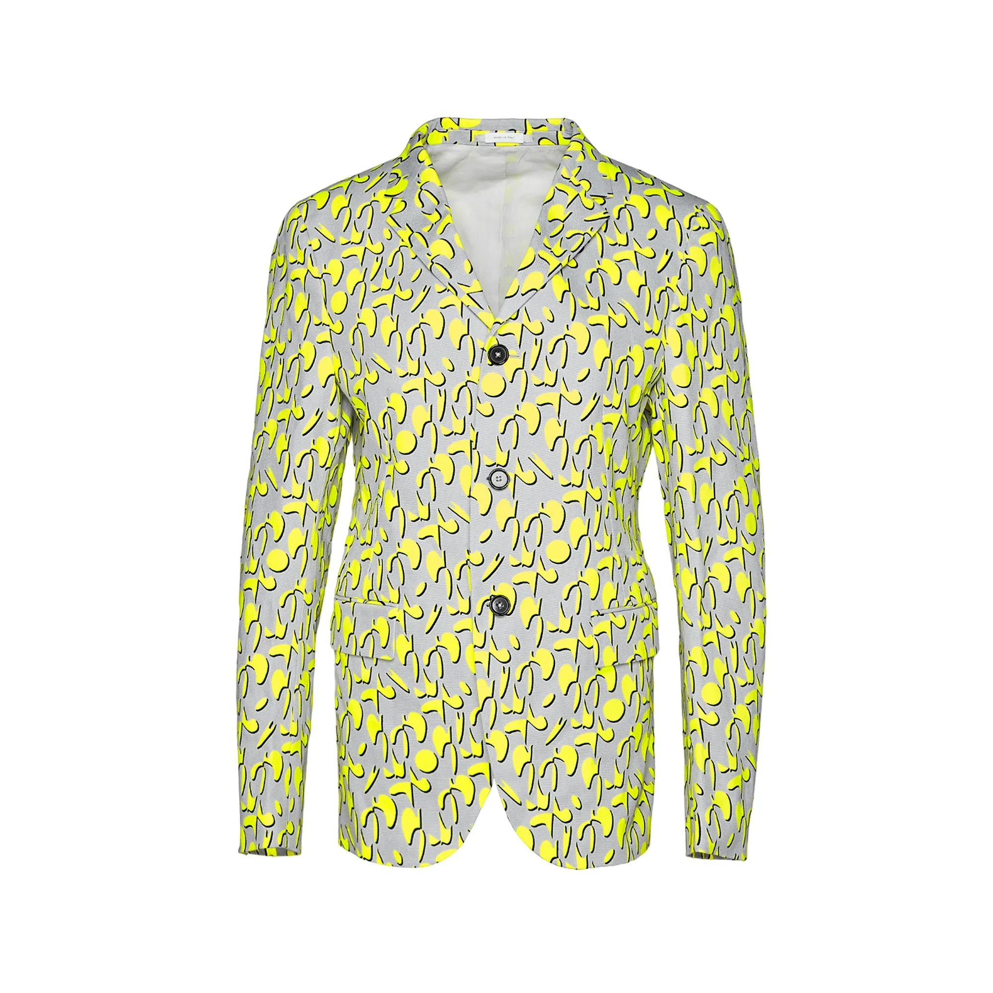 Geometric Print Jacket