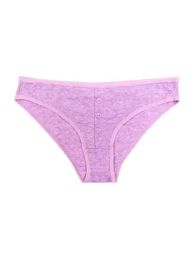 Heathered Lavender Brief
