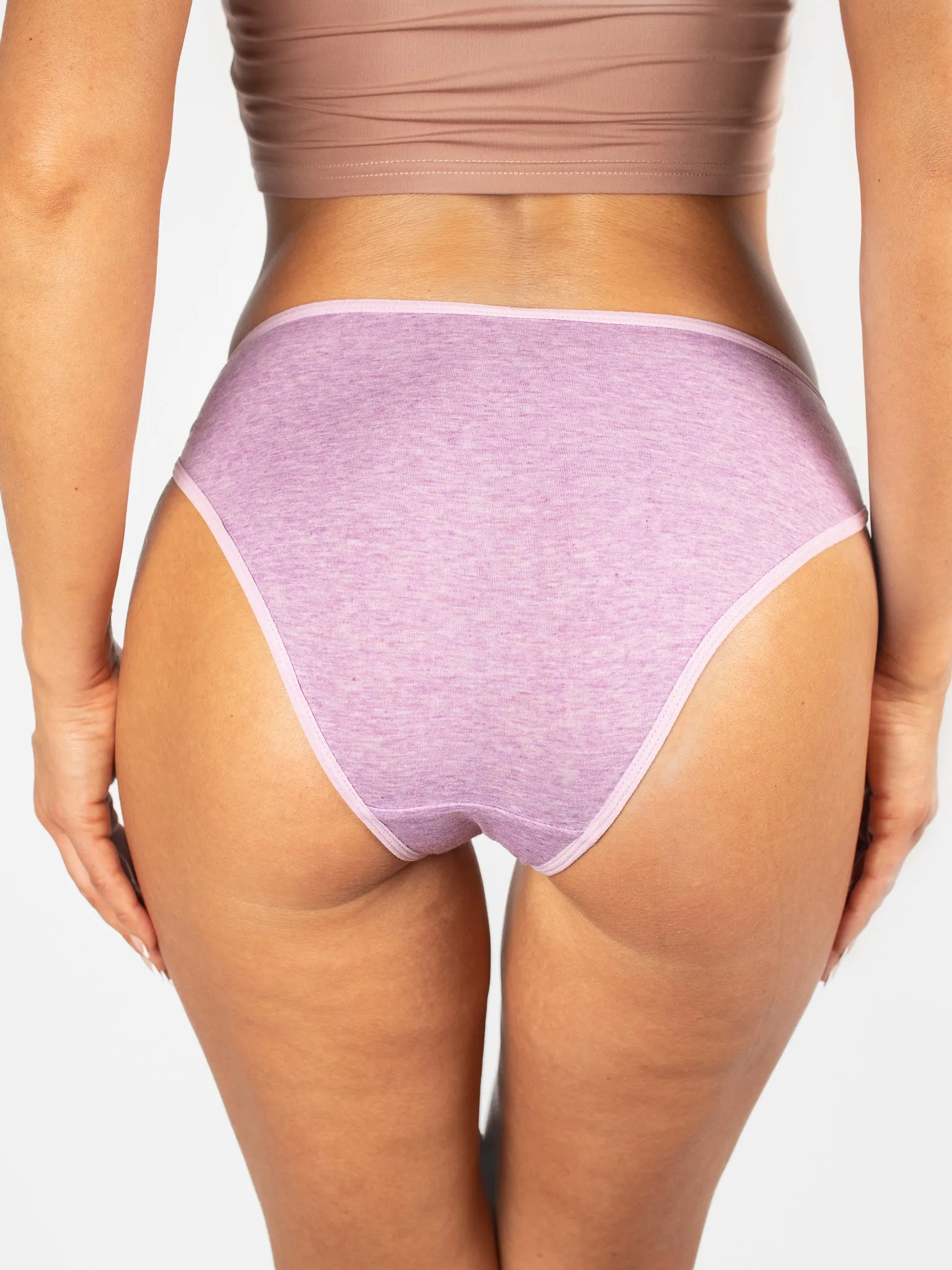 Heathered Lavender Brief