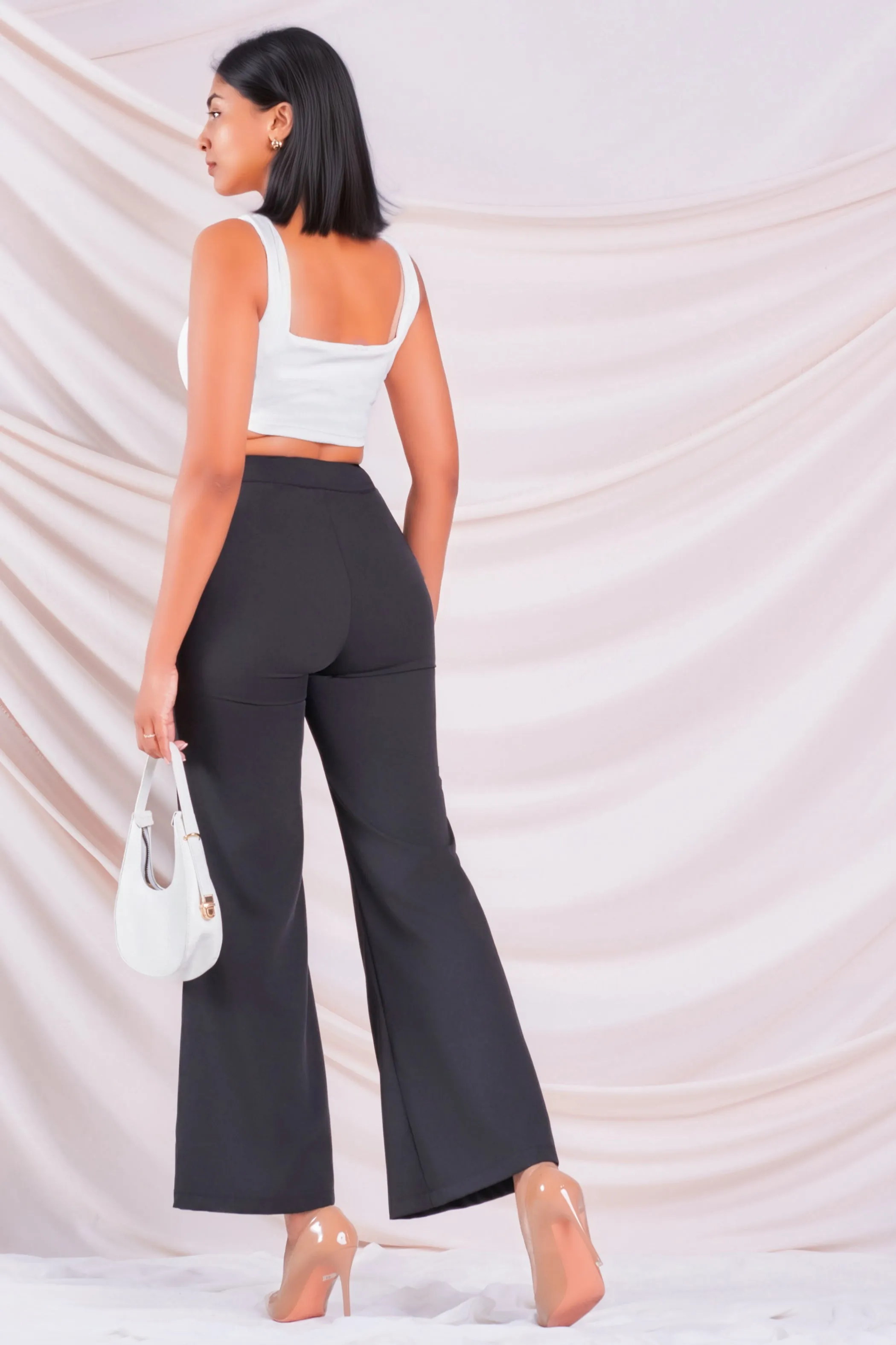 High Waist Flared Pant