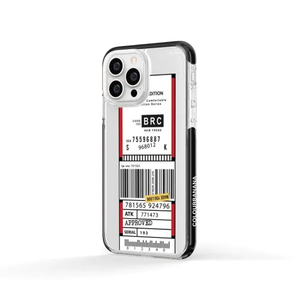 iPhone Case - Inventory Label