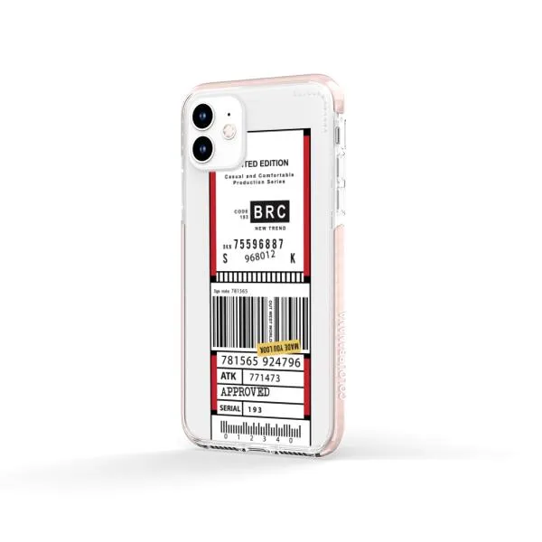 iPhone Case - Inventory Label